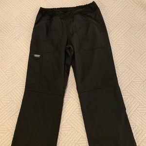 Cherokee workwear collection black scrub pants